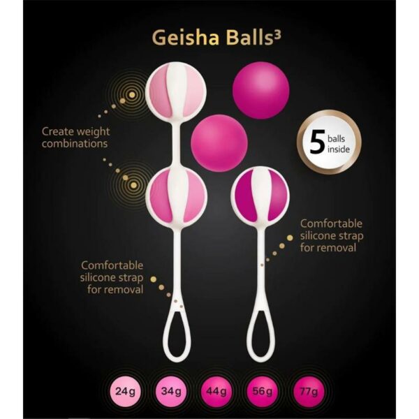 Gvibe set od 5 geisha loptica