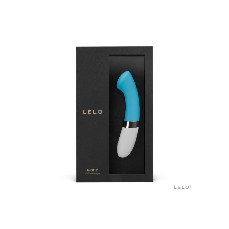 LELO Gigi 2 vibrator za G-točku  tirkizni