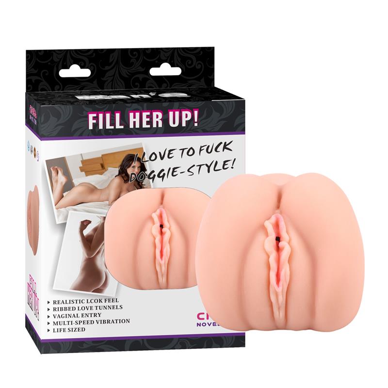 Chisa fill her up T-skin mastrubator 17,7 cm