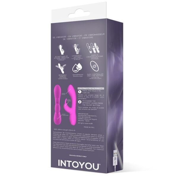 Mauve unibody vibrator