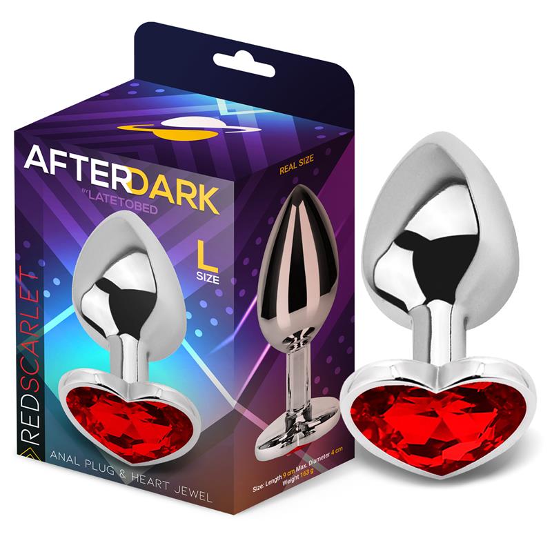 Afterdark butt plug srce vel. L