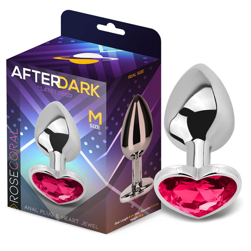 Afterdark butt plug srce vel. M