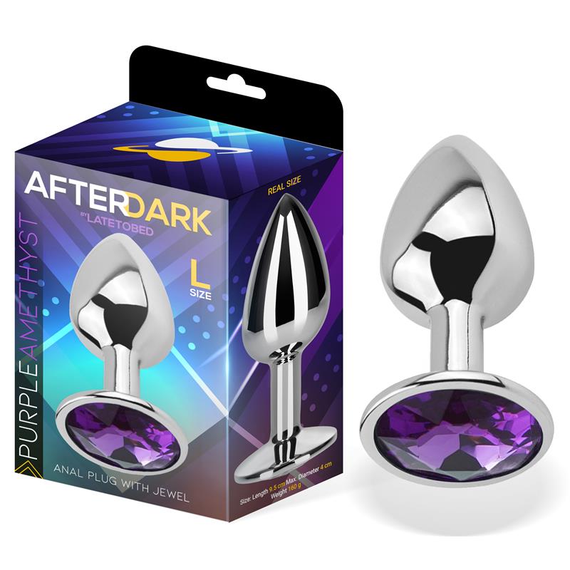 Afterdark Purpura amatista butt plug