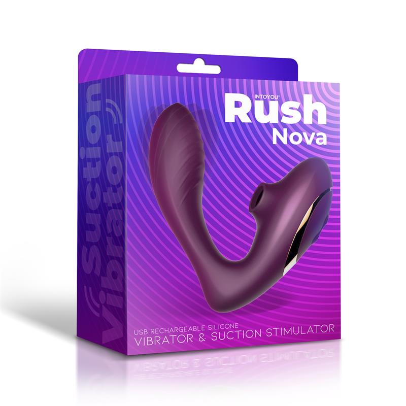 Rush nova vibrator i stimulator klitorisa sa 2 neovisna motora