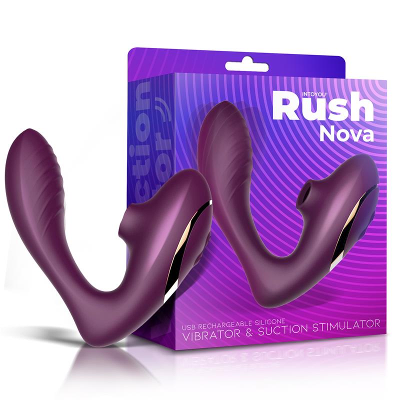 Rush nova vibrator i stimulator klitorisa sa 2 neovisna motora